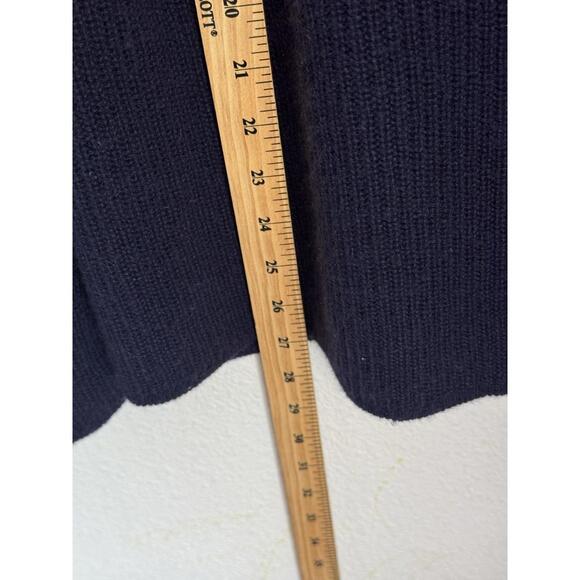 Ralph Lauren Purple Label Women’s XL Cashmere Sailor Button Lightweight Sweater - Picture 5 of 8